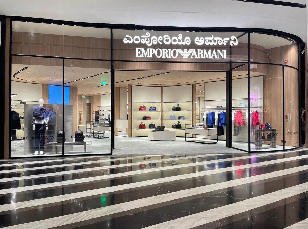 Emporio Armani launches latest store at Mall of Asia in Bengaluru